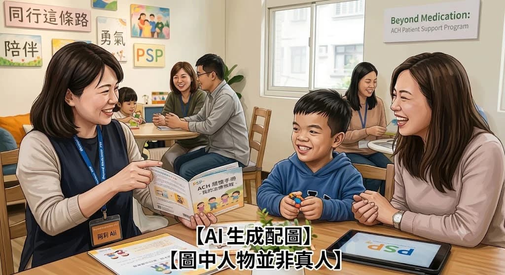 Beyond Medication：Patient Support Program 如何陪伴 ACH 家庭走過每一段治療旅程