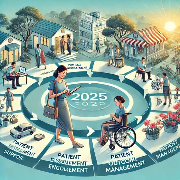 2025年醫療保健產業與病人支持服務的轉變與進展