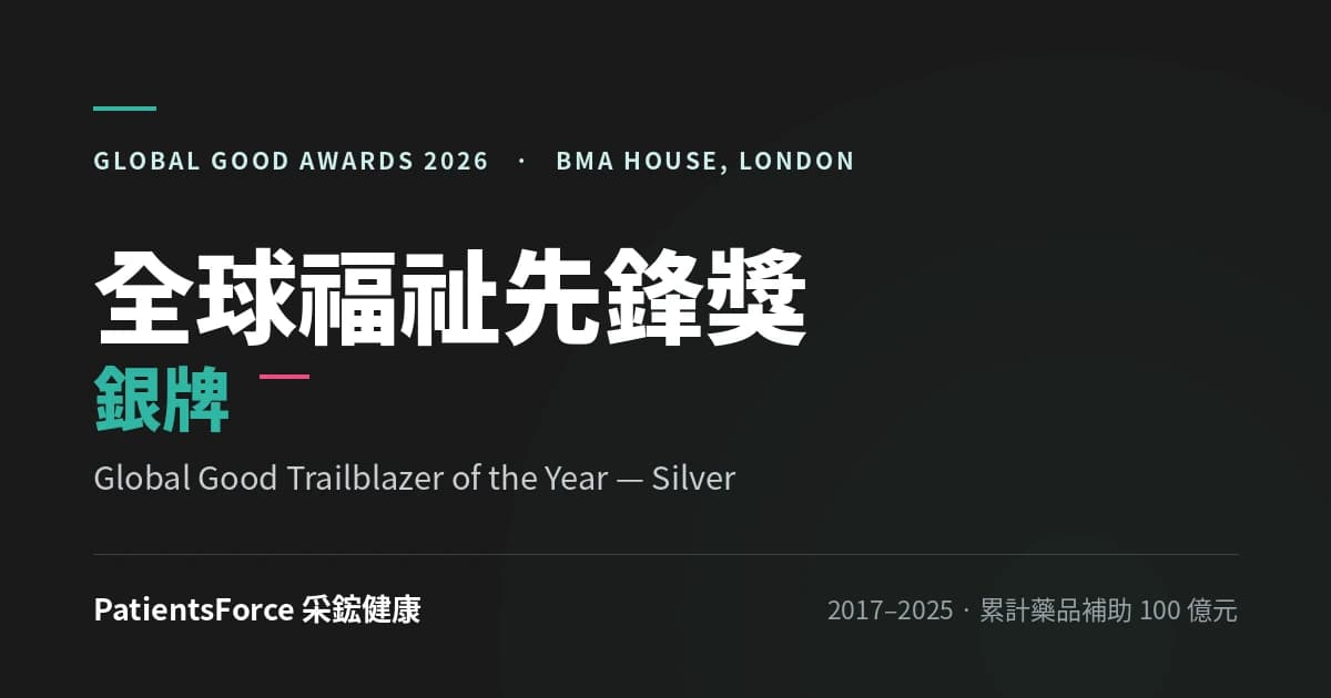 Silver from London: PatientsForce Named a Global Good Trailblazer 2026