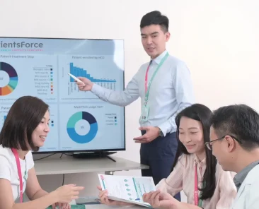 采照策略顧問的PatientsForce病人支持計畫數位管理平台服務，獲得EcoVadis永續發展評鑑銅牌肯定，展現其作為病人治療旅程永續採購夥伴的實質價值。PatientsForce／提供